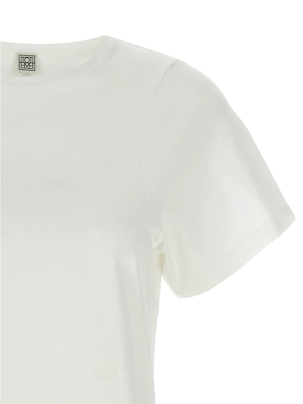 TOTEME White Cotton T-Shirt