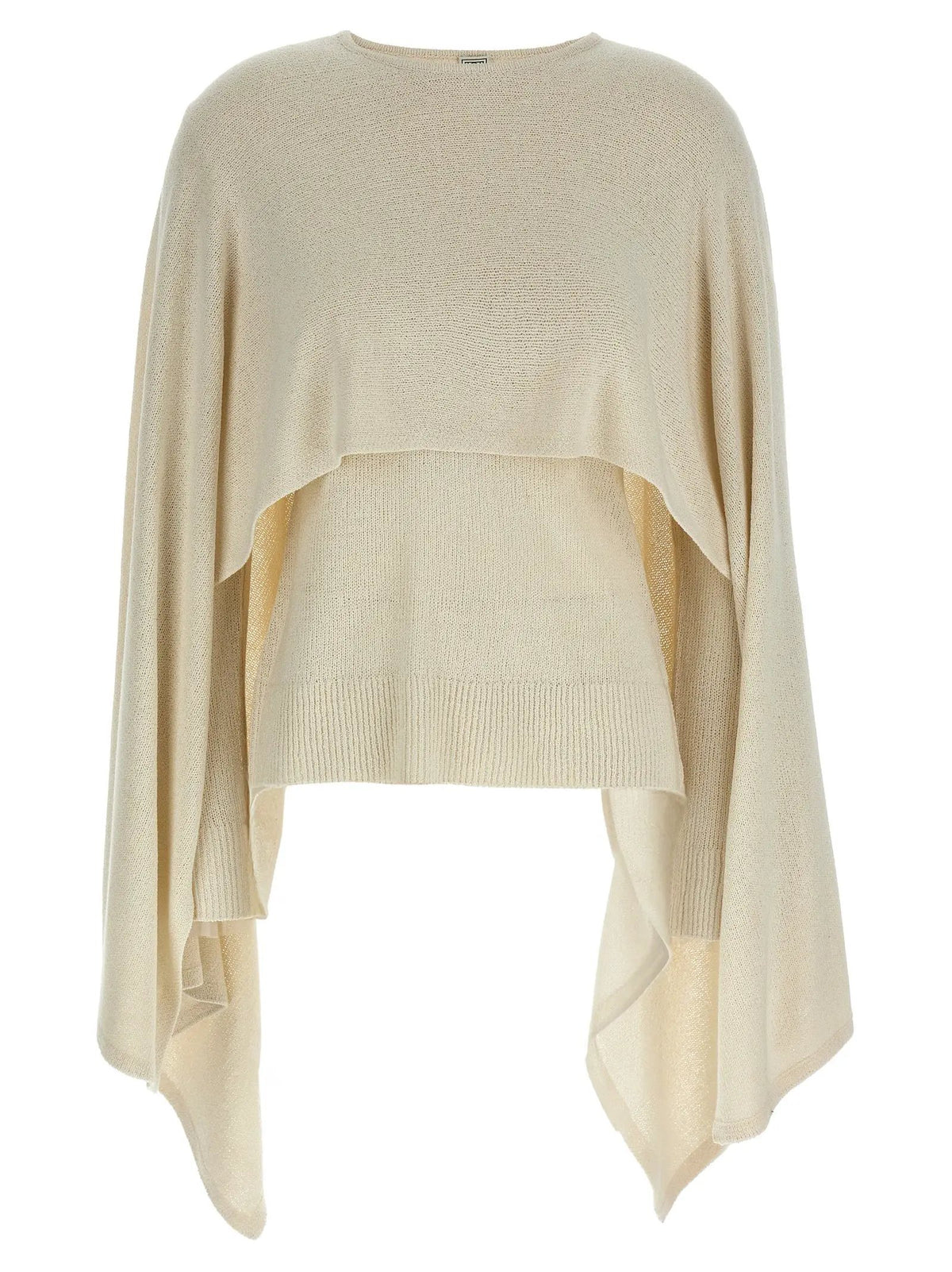 TOTEME Beige Silk Cardigan