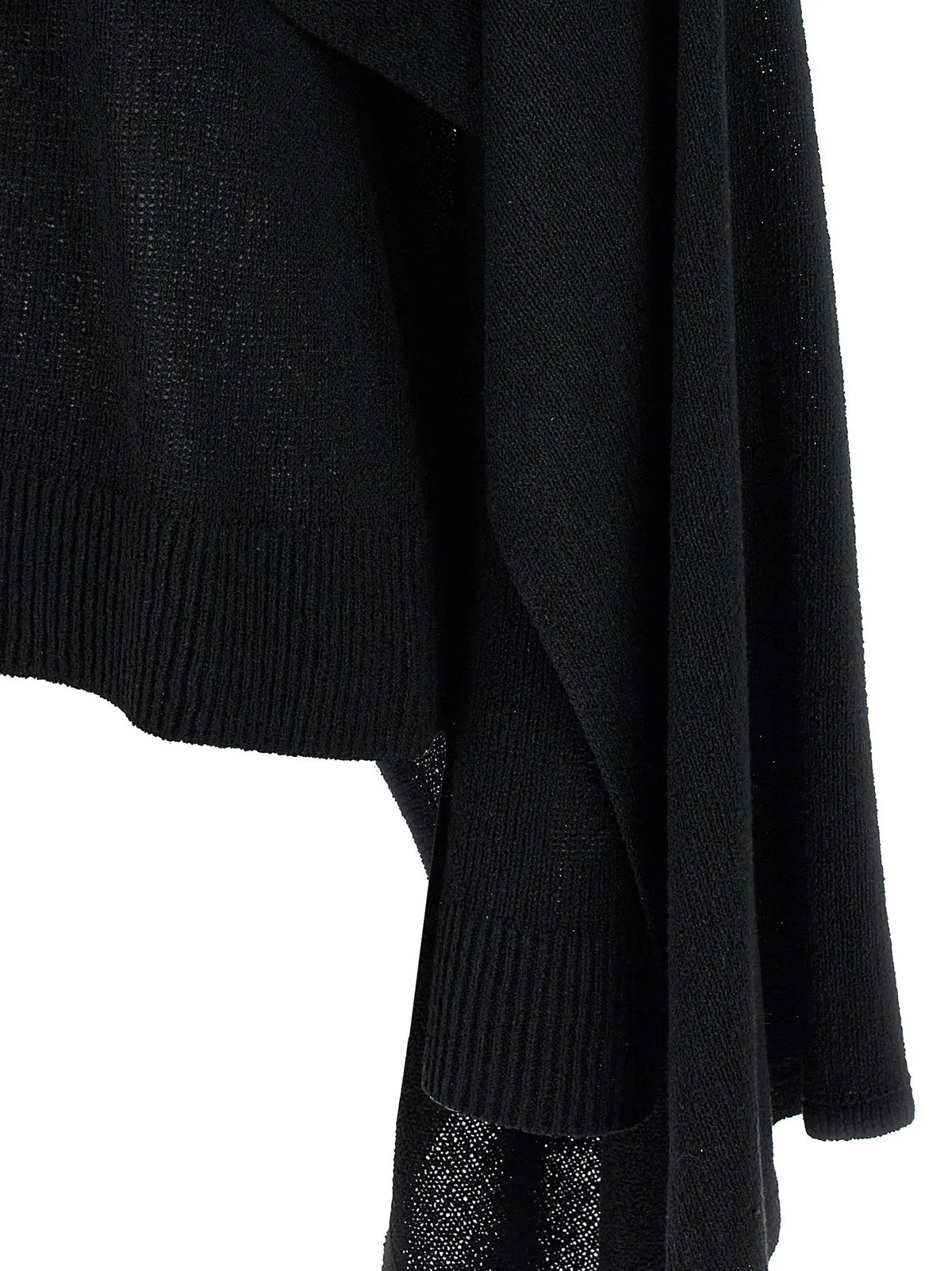 TOTEME Black Silk Cardigan