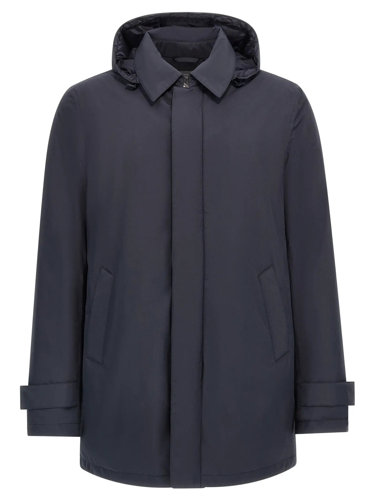 Herno Blue Polyester Parka