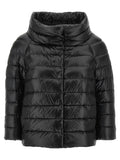 Herno Black Polyamide Full-Length Jacket