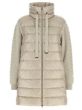 Herno Beige Polyamide Full-Length Jacket