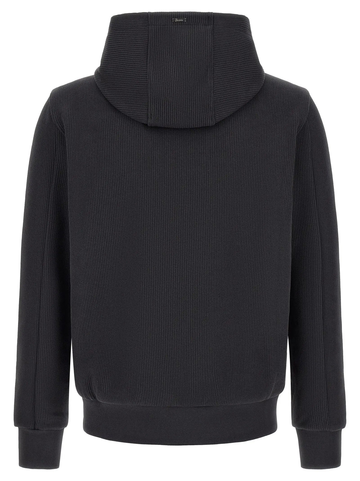 Herno Blue Cotton Shell Jacket