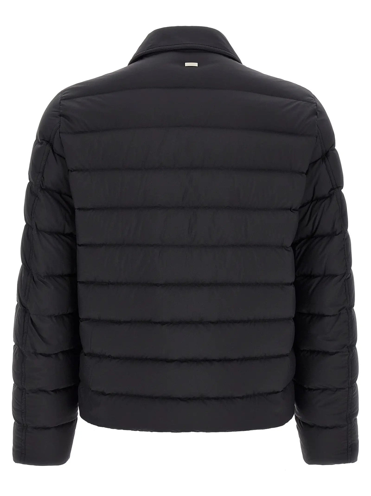 Herno Black Polyamide Full-Length Jacket