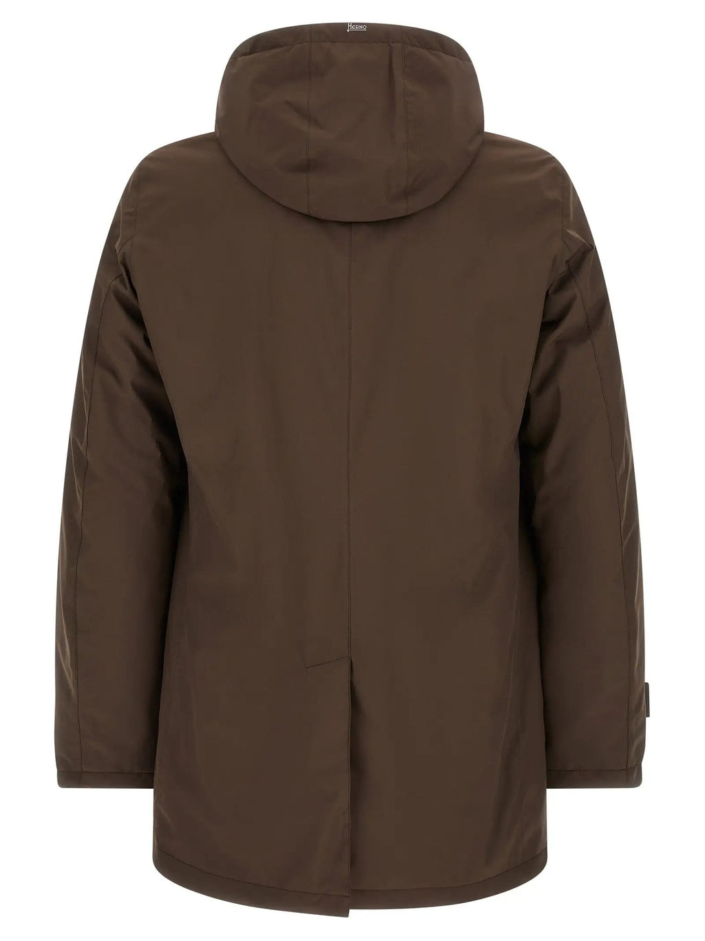 Herno Brown Polyester Parka