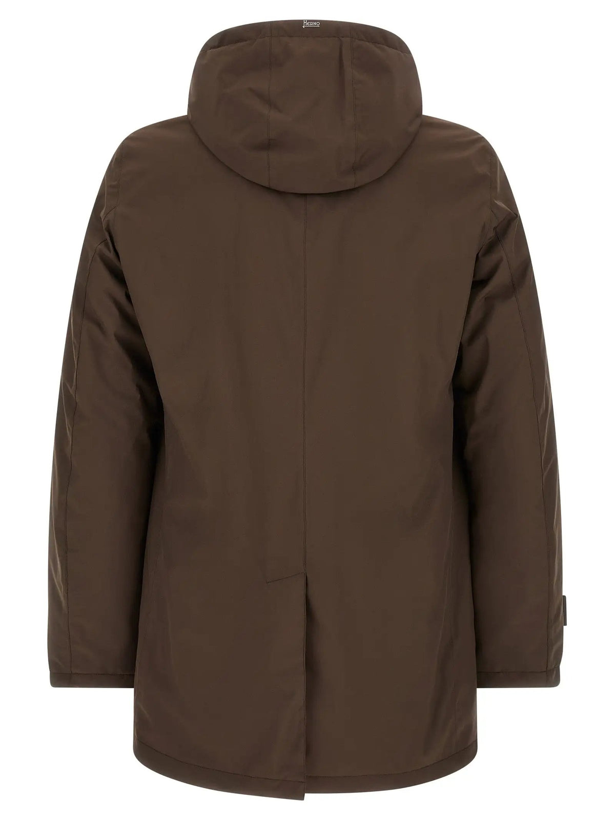 Herno Brown Polyester Parka