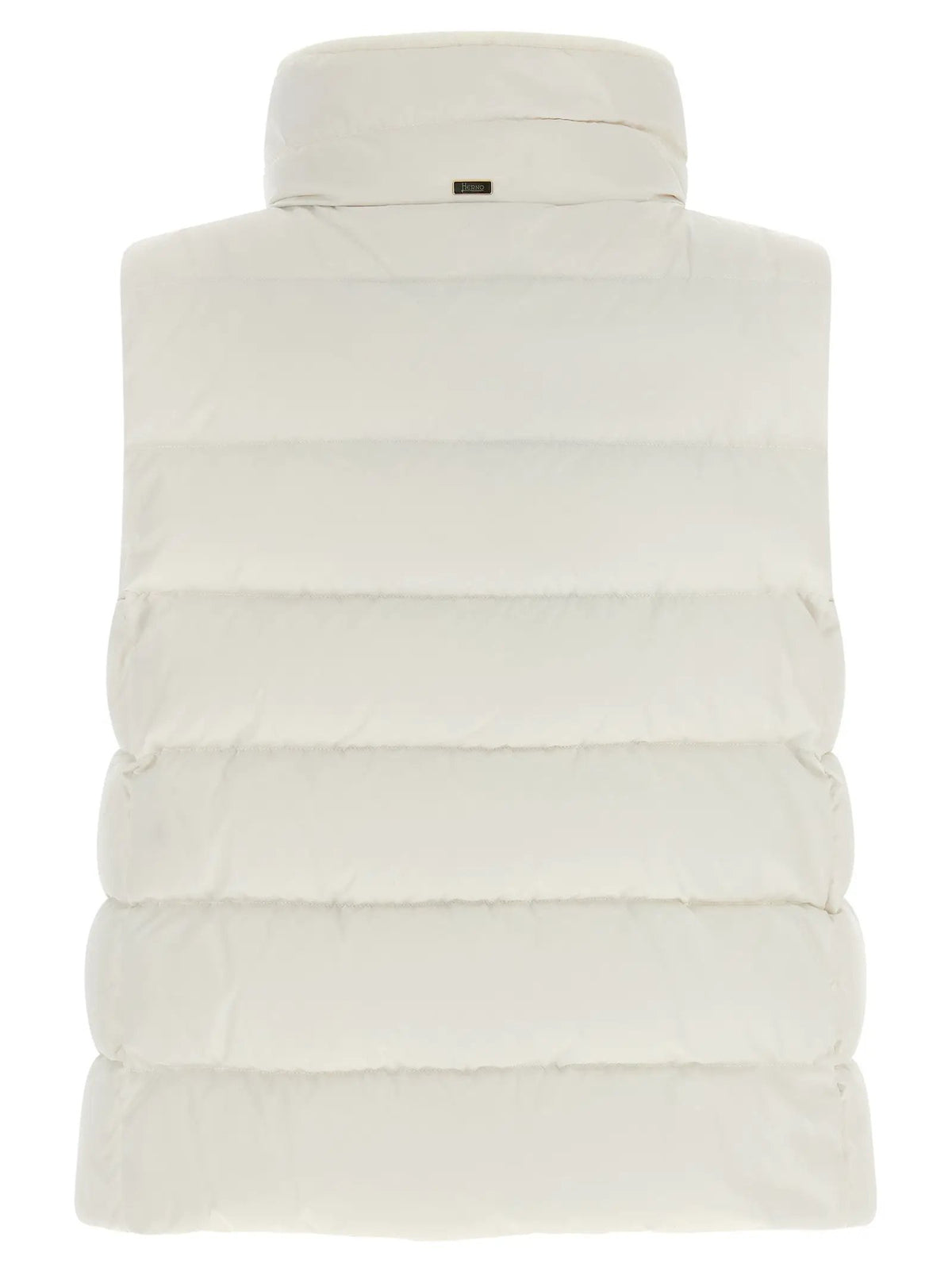 Herno Herno White Polyester Sleeveless Jacket