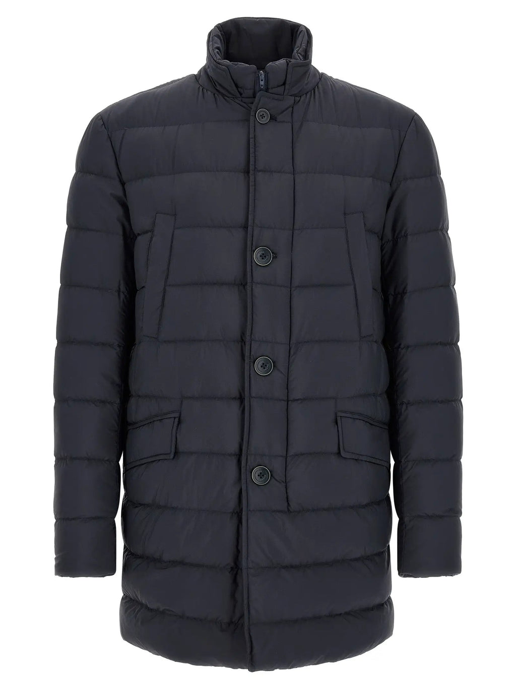 Herno Blue Polyamide Coat