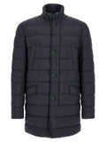 Herno Blue Polyamide Coat