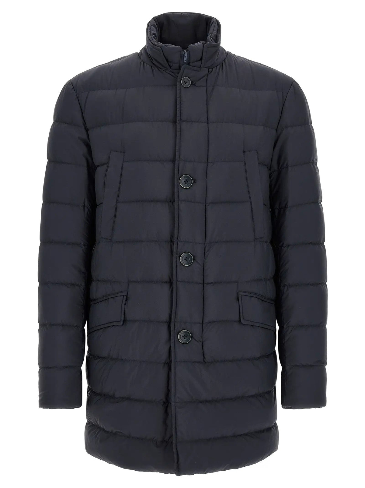 Herno Blue Polyamide Coat