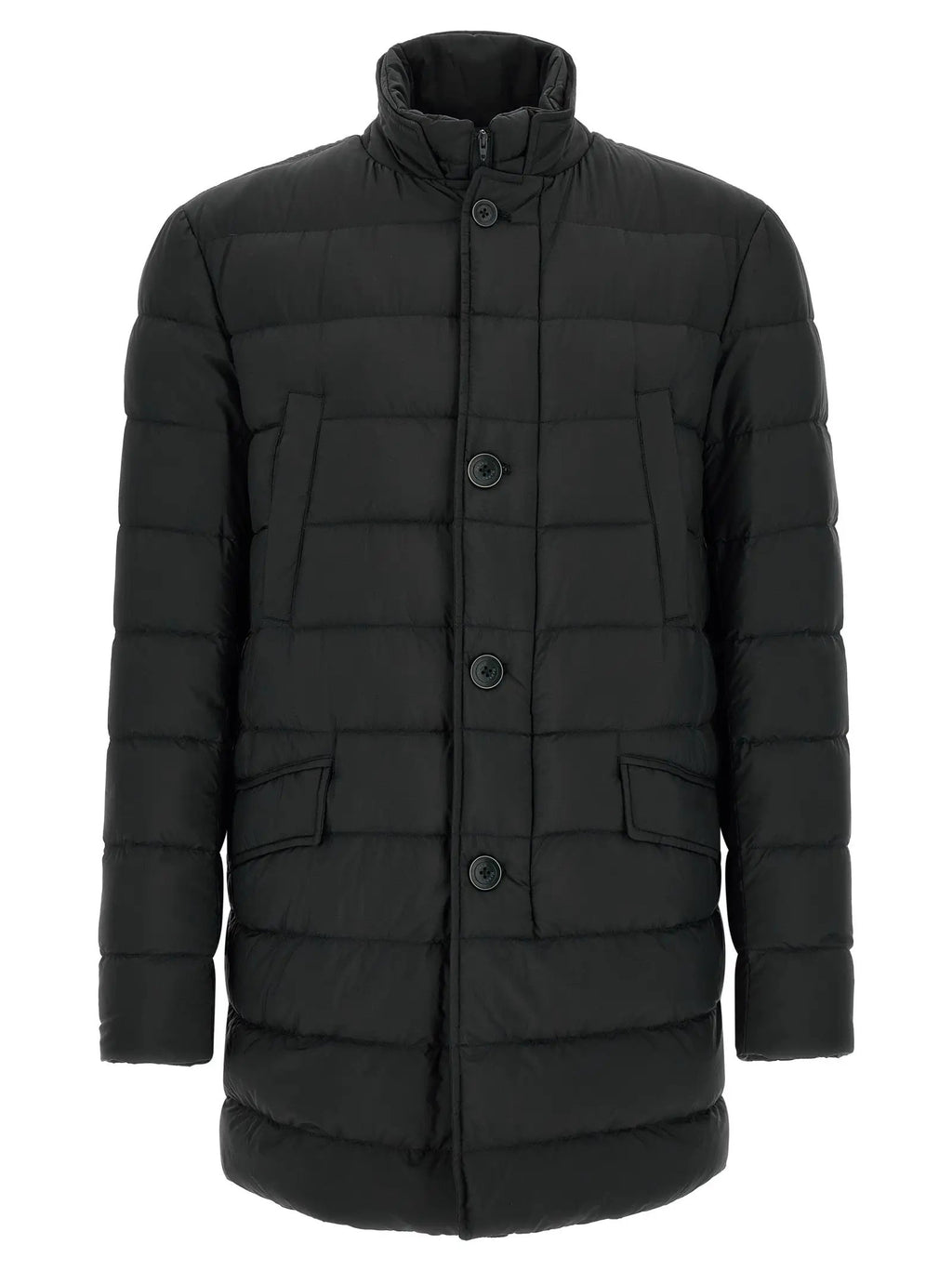 Herno Herno Black Polyamide Full-Length Jacket