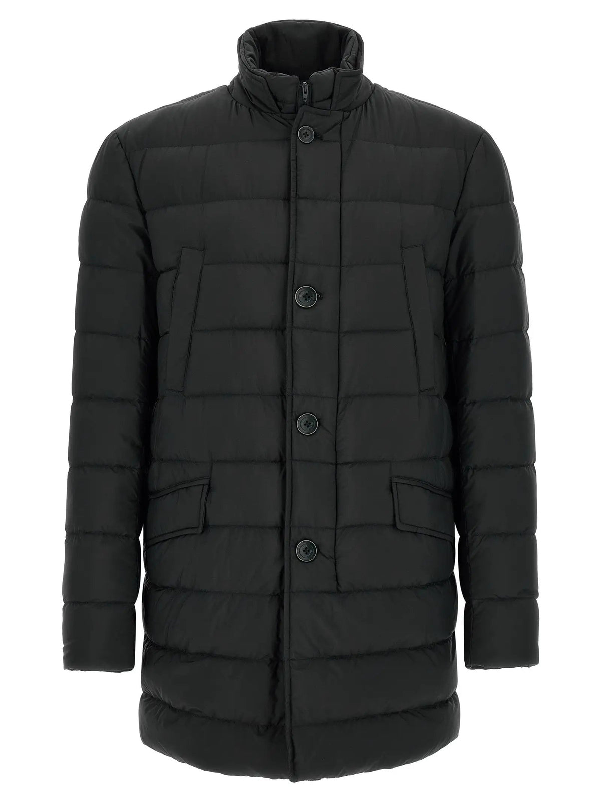 Herno Herno Black Polyamide Full-Length Jacket
