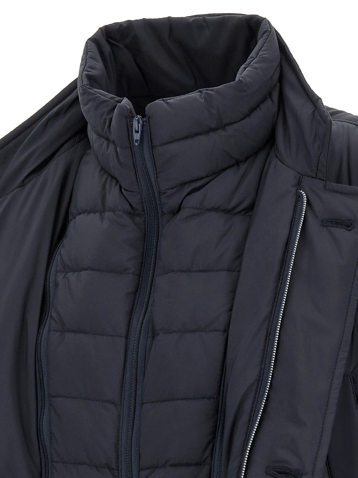 Herno Blue Polyamide Coat