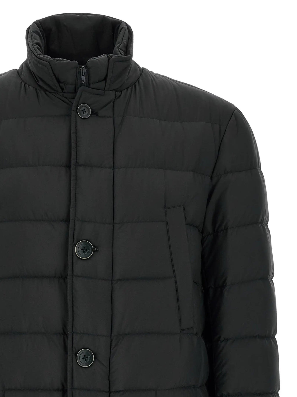 Herno Herno Black Polyamide Full-Length Jacket