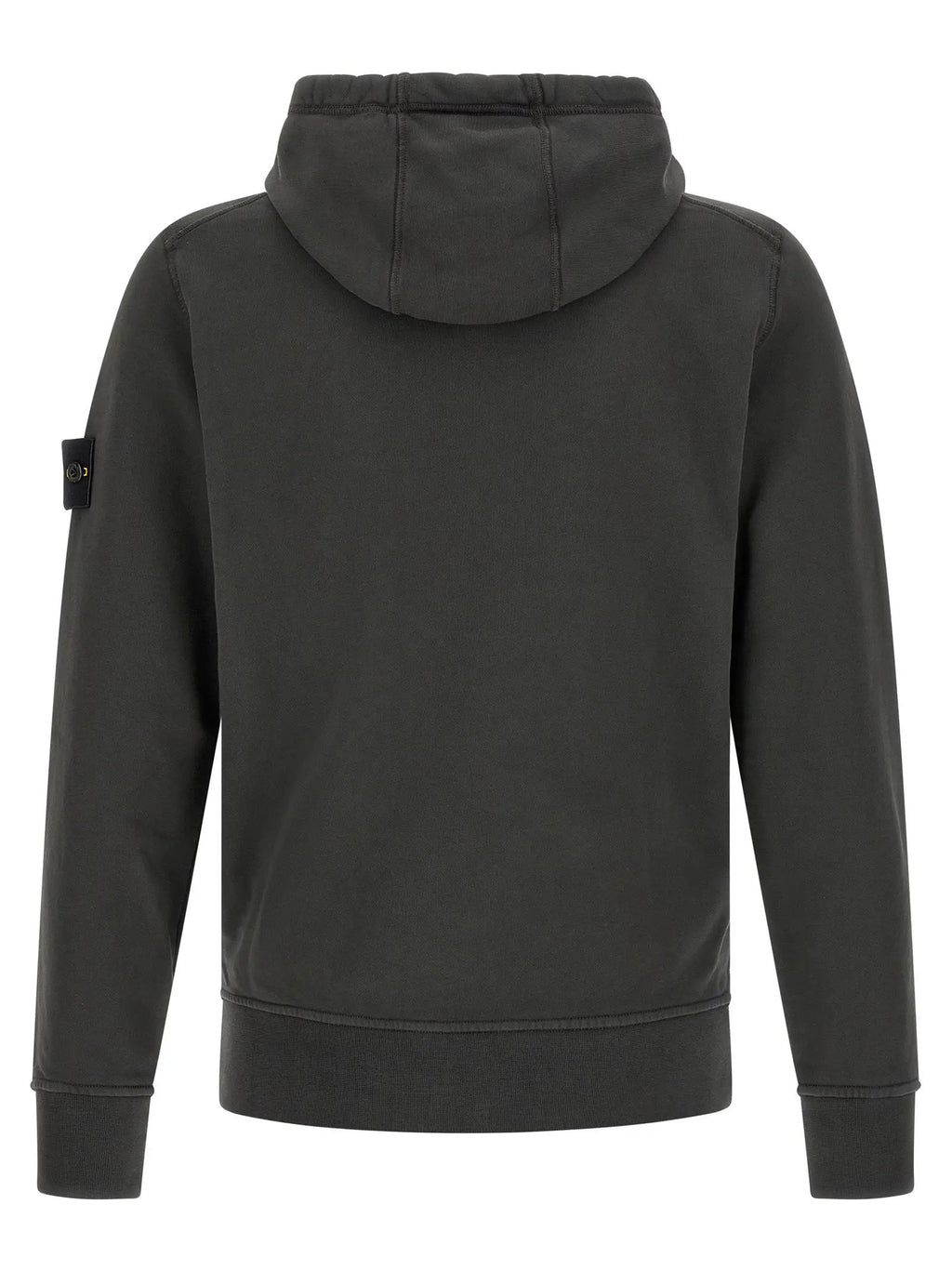 Stone Island Gray Cotton Sweatshirt