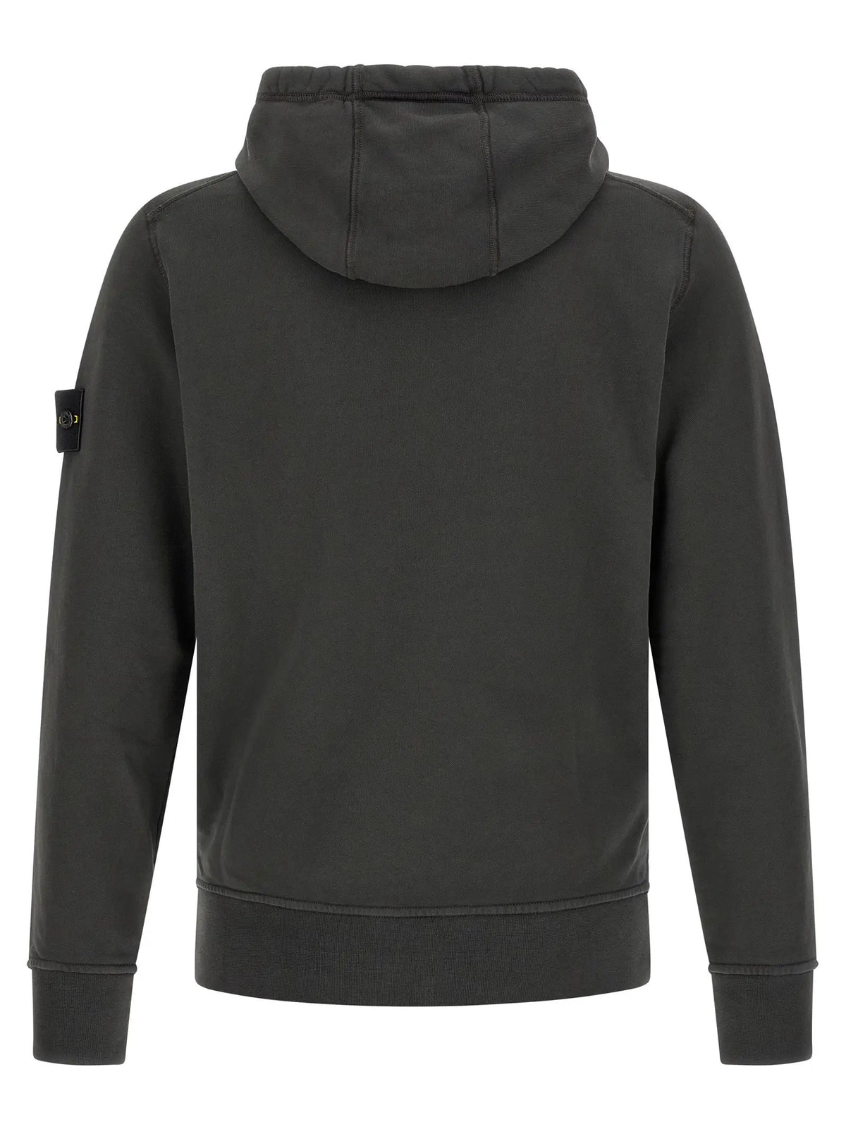 Stone Island Gray Cotton Sweatshirt