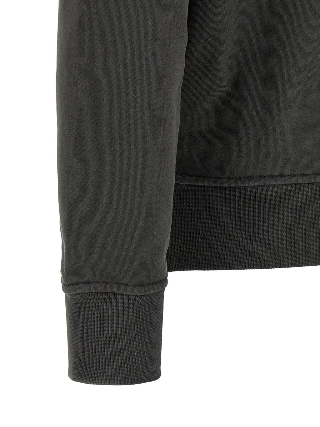 Stone Island Gray Cotton Sweatshirt