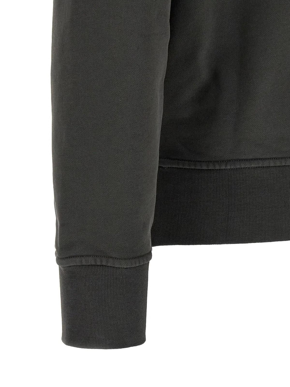 Stone Island Gray Cotton Sweatshirt