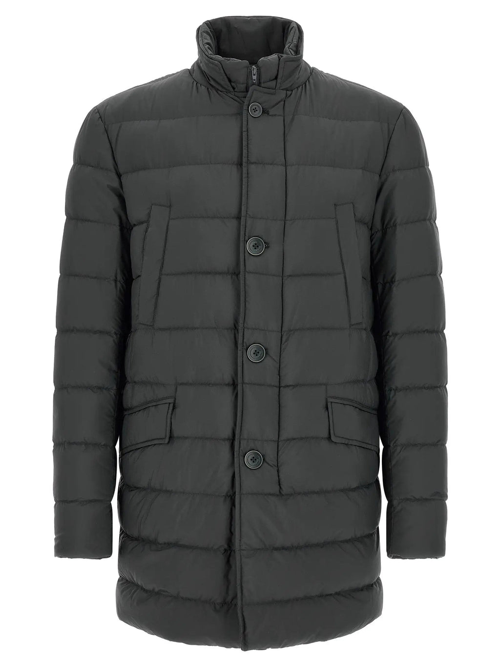 Herno Gray Polyamide Coat