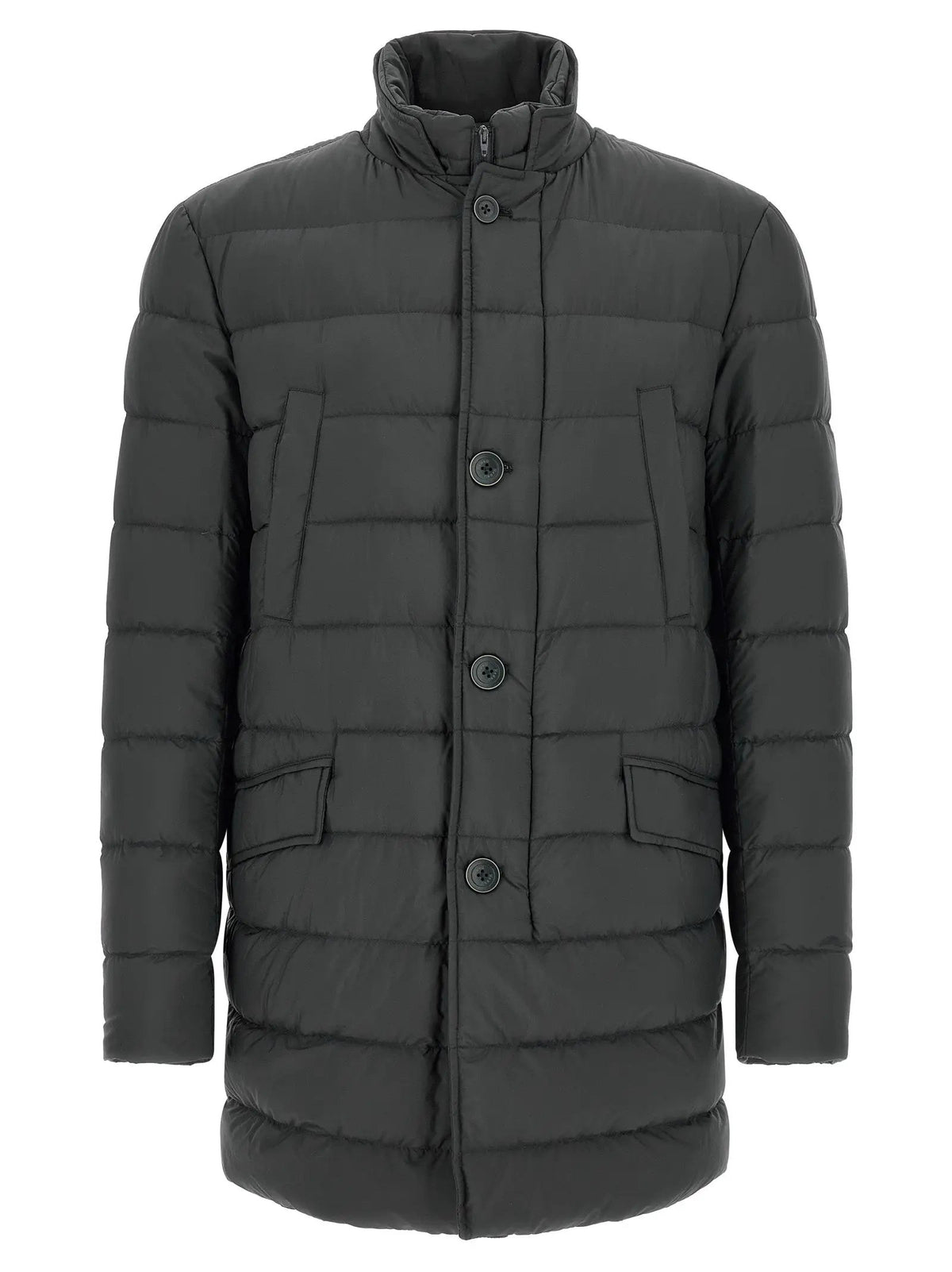 Herno Gray Polyamide Coat