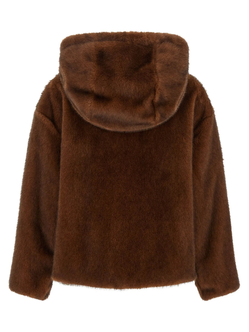 Herno Brown Polyester Bomber