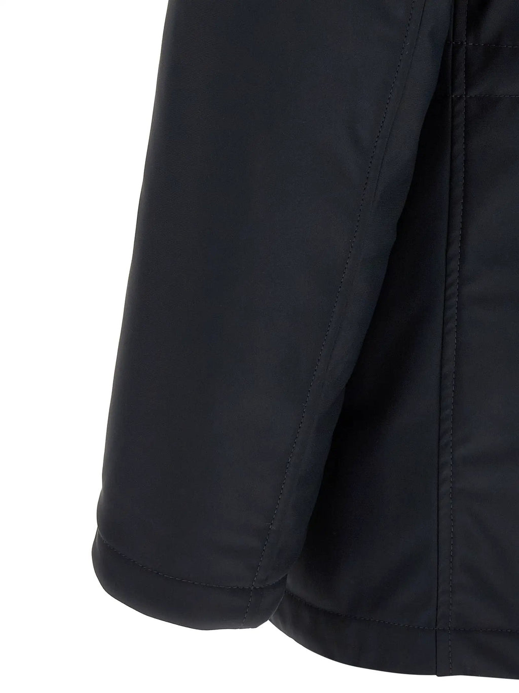 Herno Blue Polyamide Full-Length Jacket