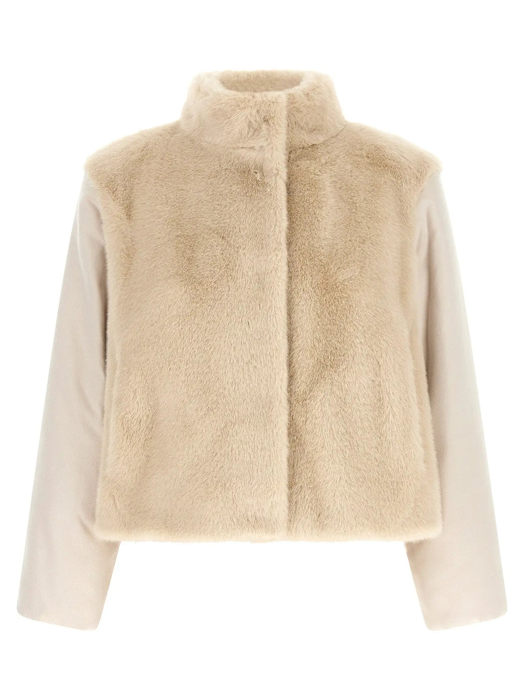 Herno Beige Polyester Full-Length Jacket