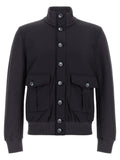 Herno Herno Blue Cotton Jacket