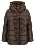 Herno Brown Polyamide Full-Length Jacket