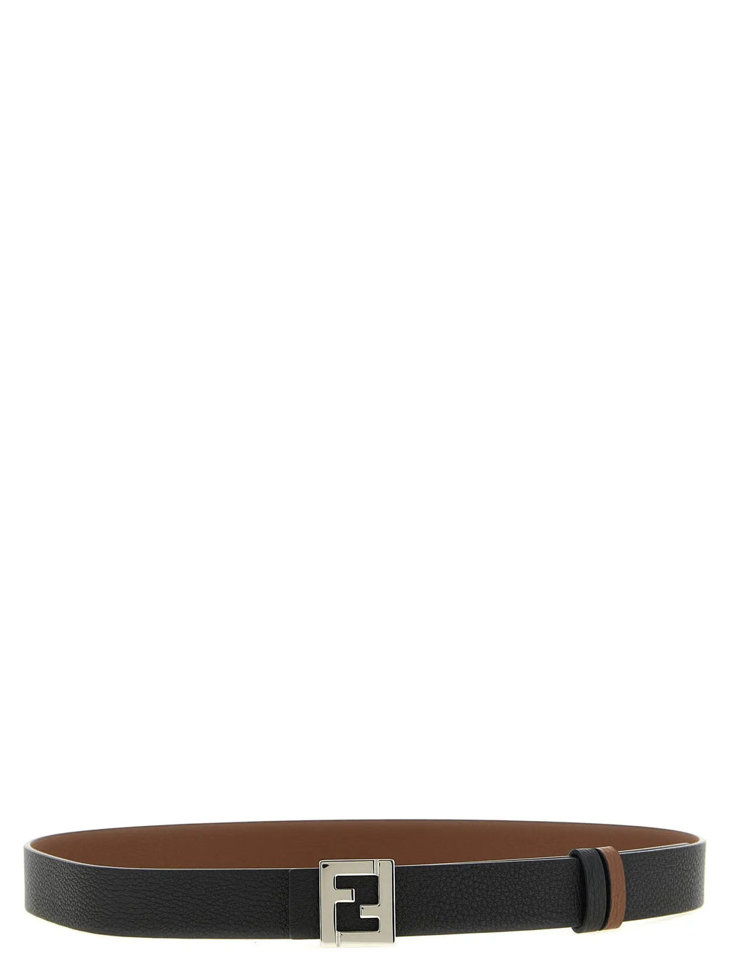 Ceinture Regular Fendi en veau multicolore