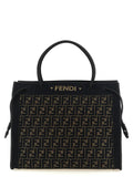 Fendi Brown Cotton Tote Bag