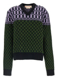 Marni Multicolor Wool Cardigan