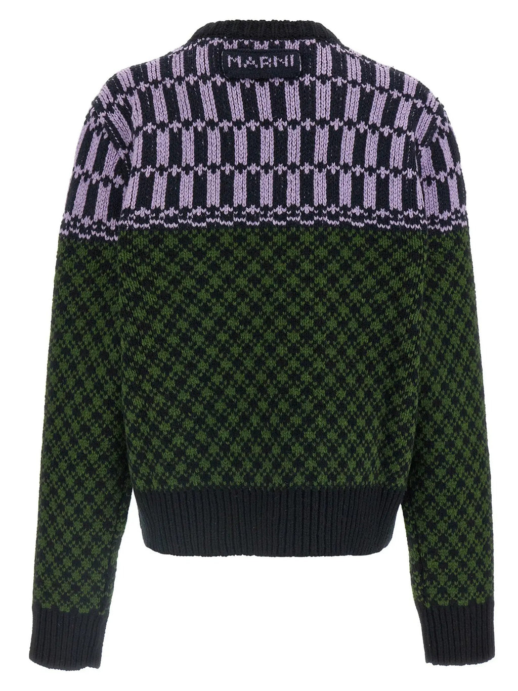 Marni Multicolor Wool Cardigan