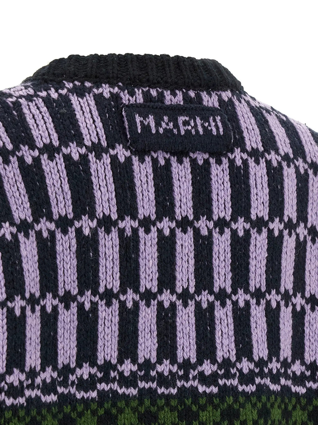 Marni Multicolor Wool Cardigan