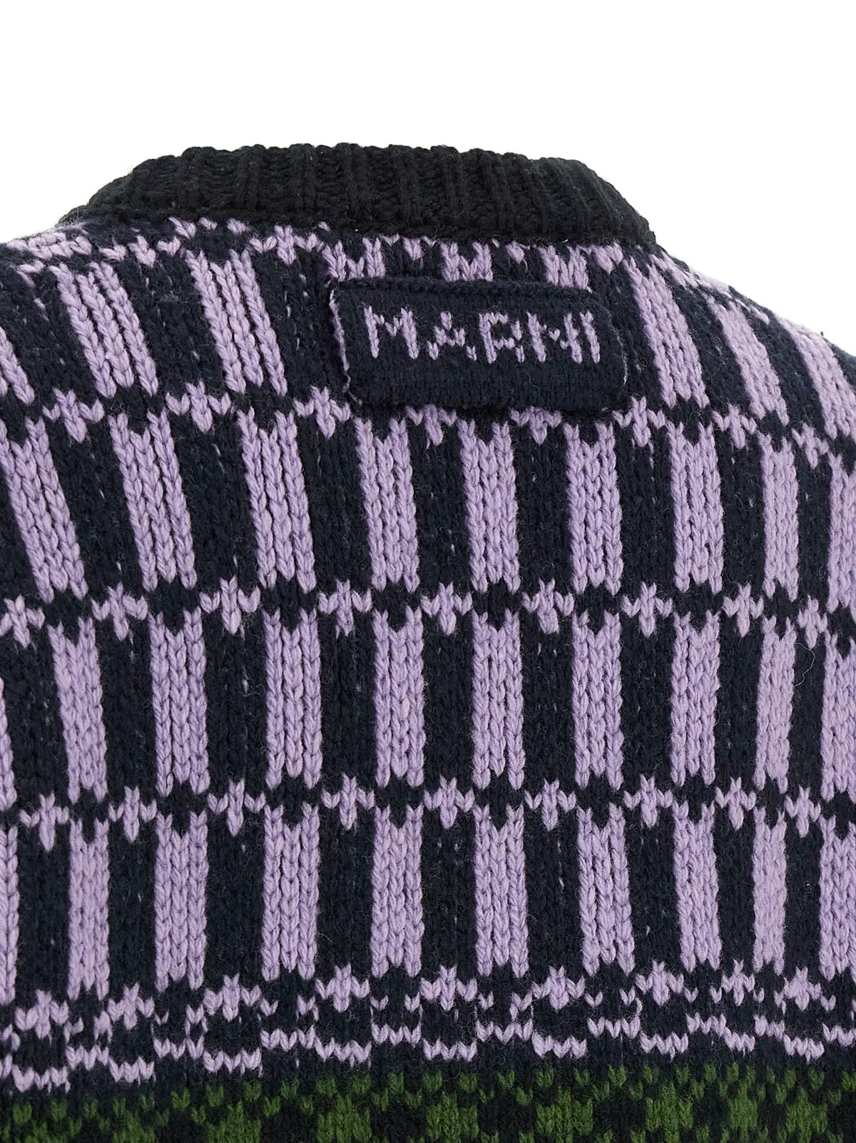 Marni Multicolor Wool Cardigan