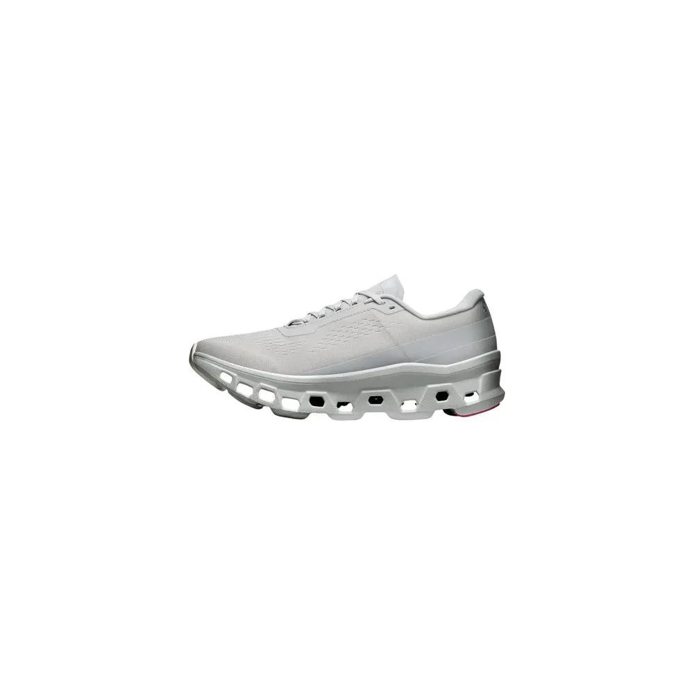 On Running On Running Gray Synthetic Athletic Sneakers