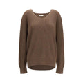 Le sweatshirt The Row marron en coton