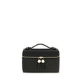 Tory Burch Black Calf Leather Bos Taurus Handbag