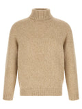 Brunello Cucinelli Beige Virgin Wool Cardigan