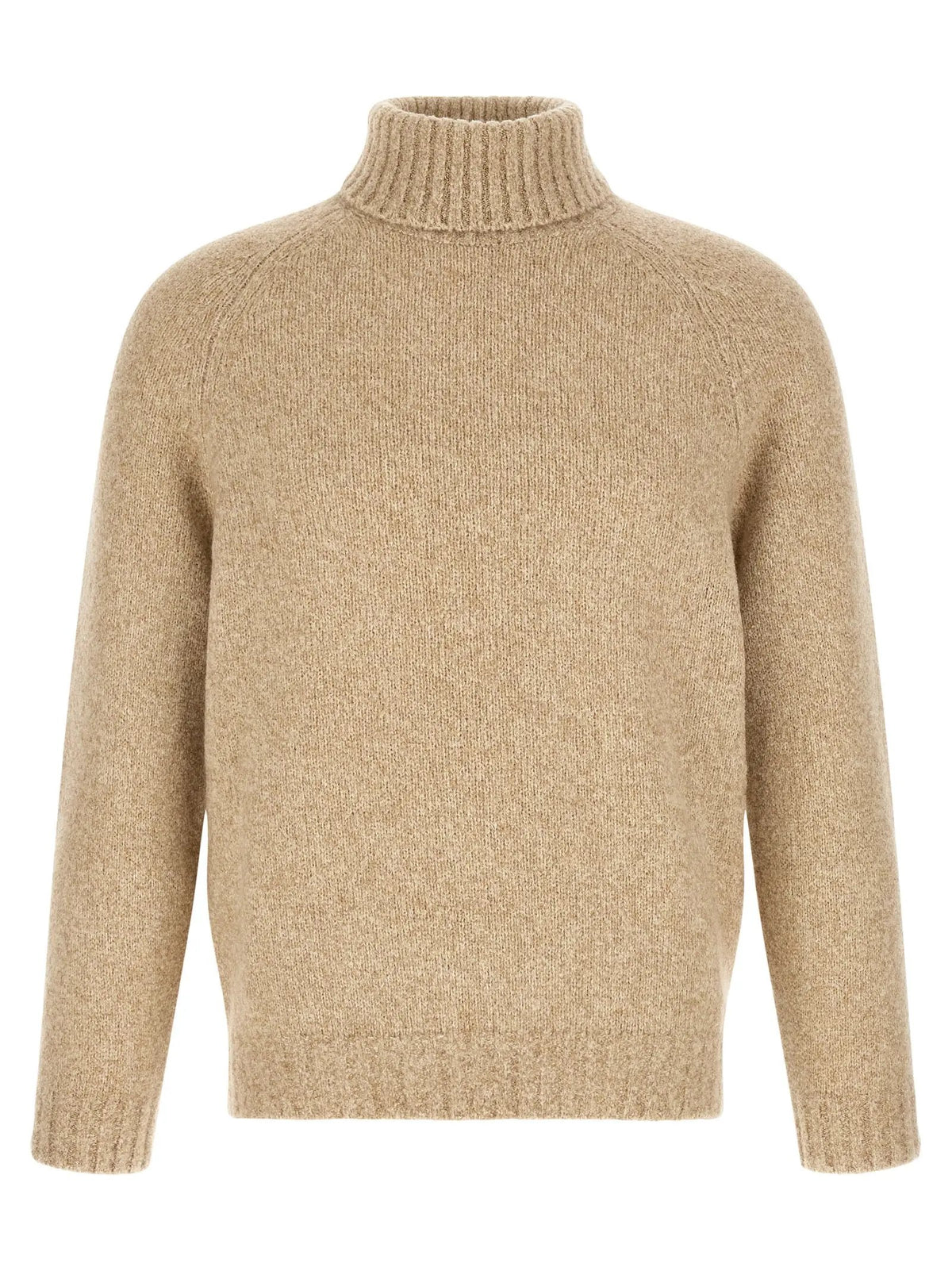 Brunello Cucinelli Beige Virgin Wool Cardigan