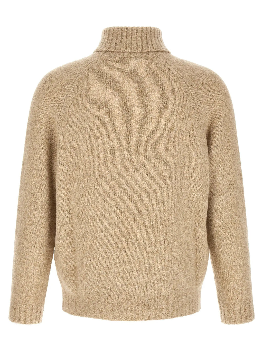 Brunello Cucinelli Beige Virgin Wool Cardigan