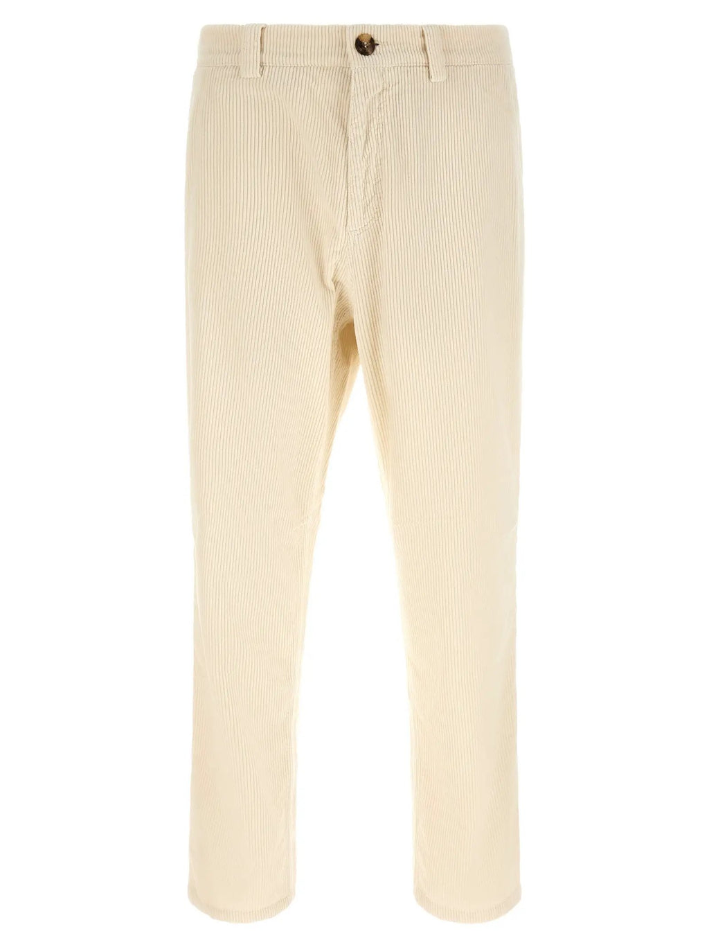 Brunello Cucinelli Beige Cotton Casual Pants