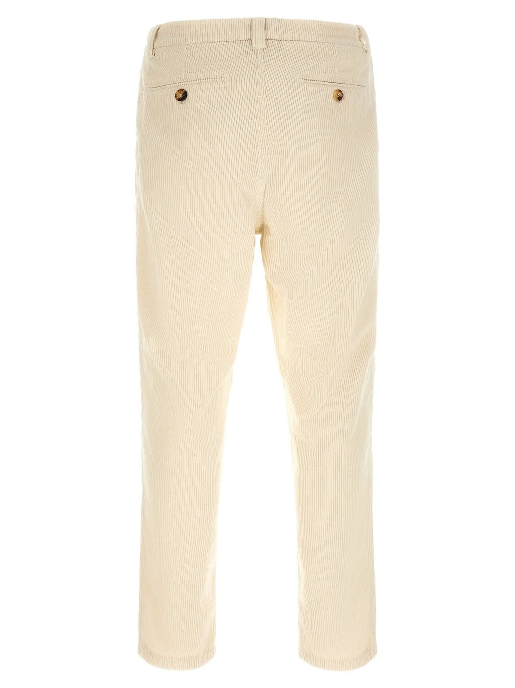 Brunello Cucinelli Beige Cotton Casual Pants