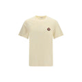 T-shirt en coton beige Moncler