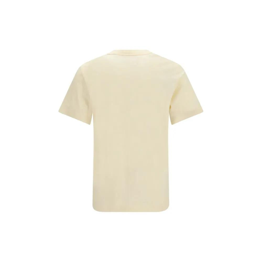 T-shirt en coton beige Moncler