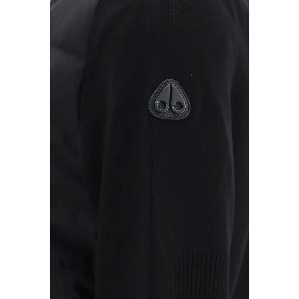 Moose Knuckles Moose Knuckles Black Viscose Full-Length Jacket