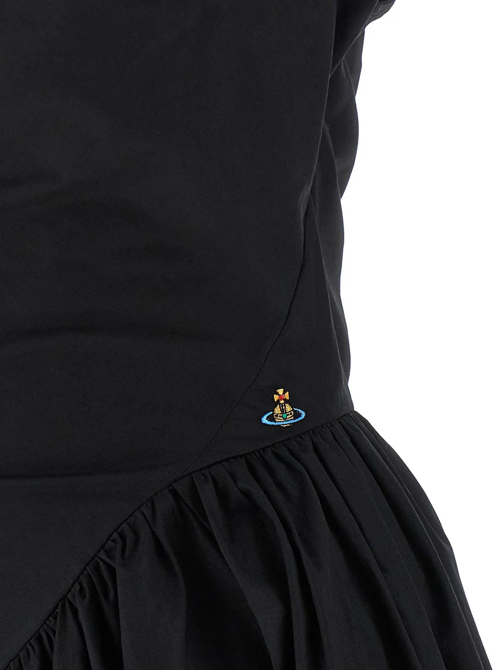 Vivienne Westwood Black Cotton Short Dress