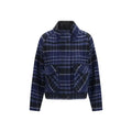 PINKO Blue Wool Oves Aries Shell Jacket