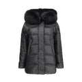 Peuterey Black Polyester Full-Length Jacket