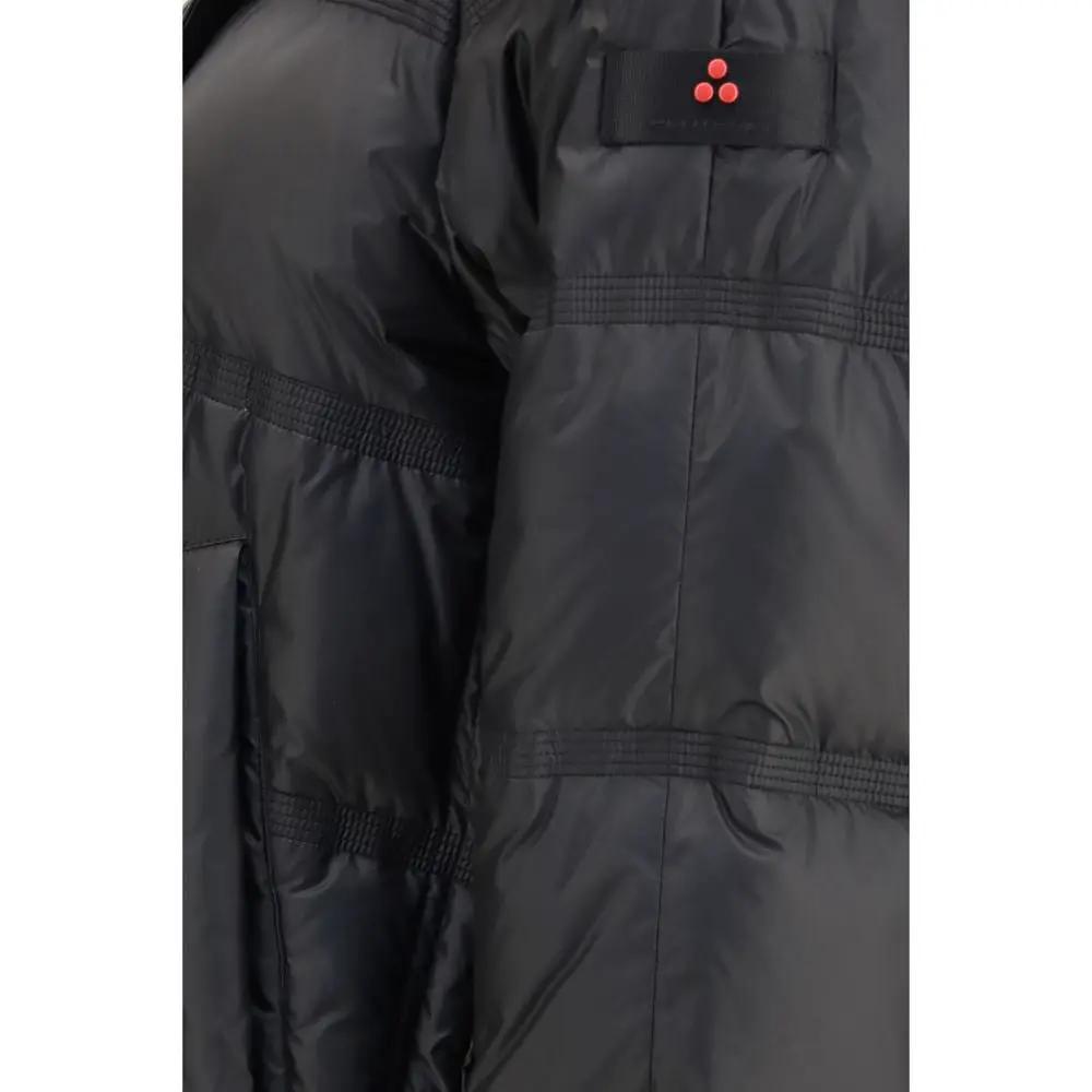 Peuterey Black Polyester Full-Length Jacket